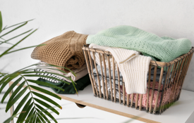 Eco Laundry Basket And Stack